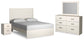 Stelsie Queen Panel Bed with Mirrored Dresser and Nightstand at Cloud 9 Mattress & Furniture furniture, home furnishing, home decor