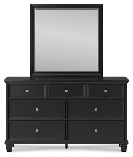 Lanolee Dresser and Mirror at Cloud 9 Mattress & Furniture furniture, home furnishing, home decor