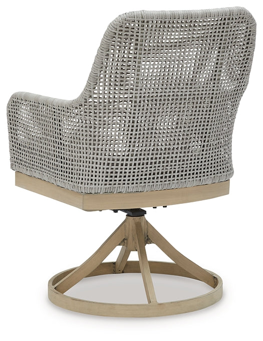 Seton Creek Swivel Chair w/Cushion (2/CN) at Cloud 9 Mattress & Furniture furniture, home furnishing, home decor
