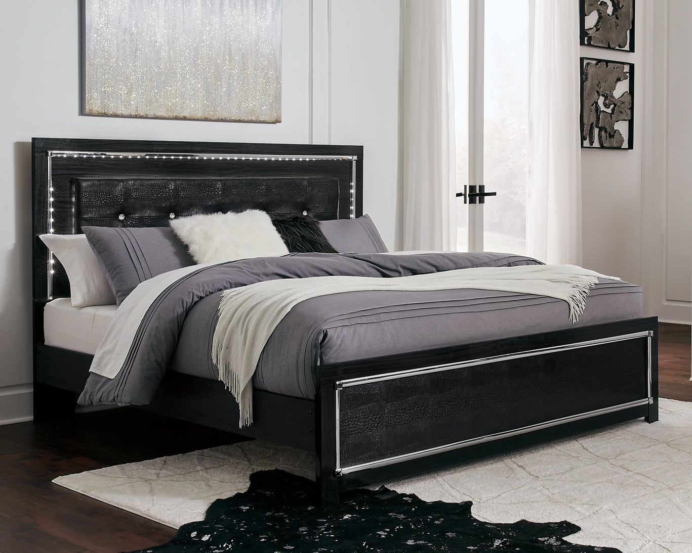 Kaydell Queen Upholstered Panel Bed at Cloud 9 Mattress & Furniture furniture, home furnishing, home decor