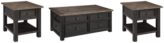 Tyler Creek Coffee Table with 2 End Tables at Cloud 9 Mattress & Furniture furniture, home furnishing, home decor
