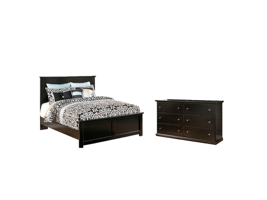 Maribel Queen Panel Bed with Dresser at Cloud 9 Mattress & Furniture furniture, home furnishing, home decor