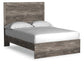 Ralinksi Full Panel Bed with Mirrored Dresser at Cloud 9 Mattress & Furniture furniture, home furnishing, home decor