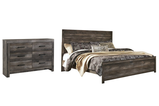 Wynnlow King Panel Bed with Dresser at Cloud 9 Mattress & Furniture furniture, home furnishing, home decor