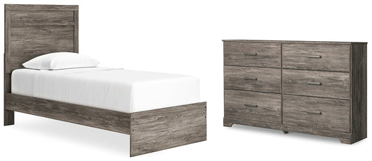Ralinksi Twin Panel Bed with Dresser at Cloud 9 Mattress & Furniture furniture, home furnishing, home decor