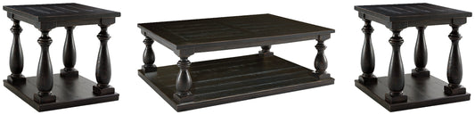 Mallacar Coffee Table with 2 End Tables at Cloud 9 Mattress & Furniture furniture, home furnishing, home decor