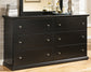 Maribel Twin Panel Headboard with Dresser at Cloud 9 Mattress & Furniture furniture, home furnishing, home decor