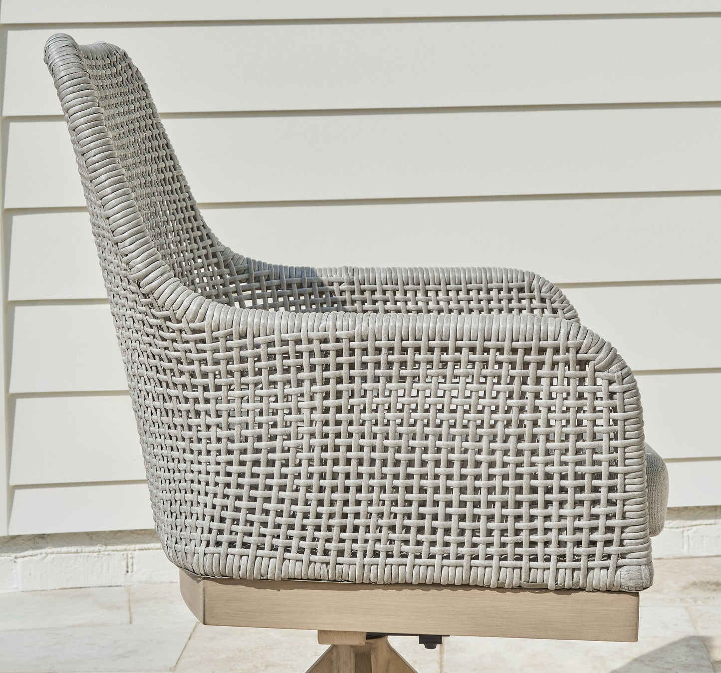 Seton Creek Swivel Chair w/Cushion (2/CN) at Cloud 9 Mattress & Furniture furniture, home furnishing, home decor