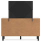 Vessalli King Panel Headboard with Mirrored Dresser at Cloud 9 Mattress & Furniture furniture, home furnishing, home decor