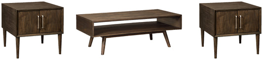 Kisper Coffee Table with 2 End Tables at Cloud 9 Mattress & Furniture furniture, home furnishing, home decor
