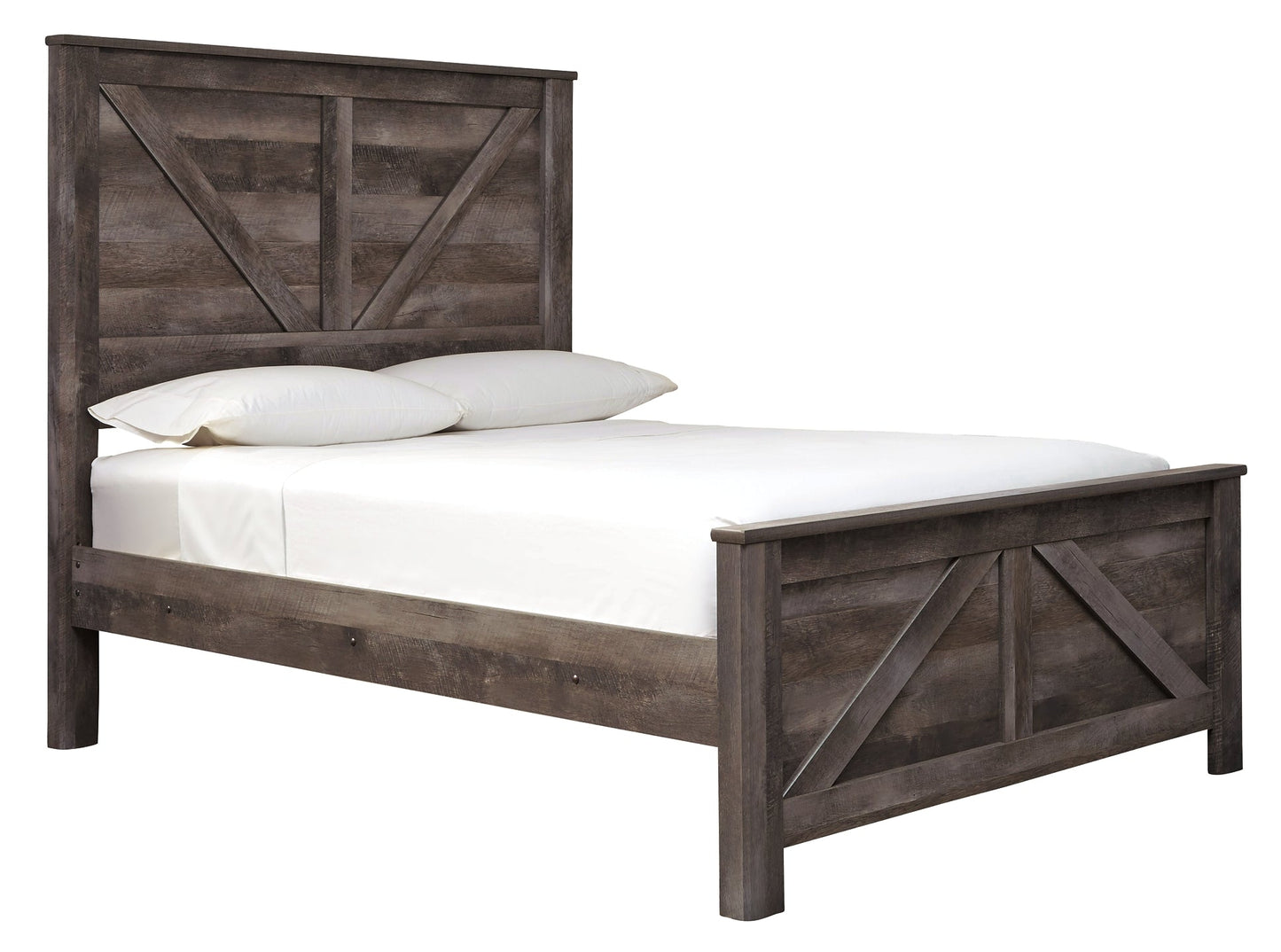Wynnlow Queen Crossbuck Panel Bed at Cloud 9 Mattress & Furniture furniture, home furnishing, home decor