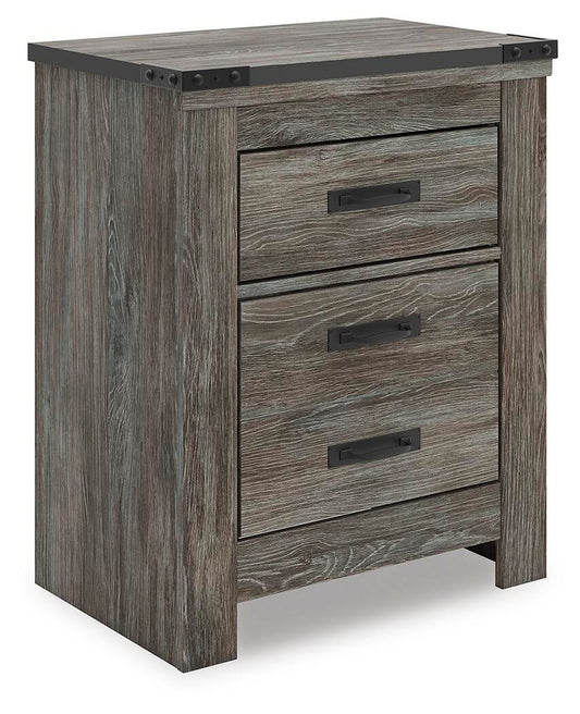 Frandern Two Drawer Night Stand