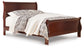 Alisdair Queen Sleigh Bed with Mirrored Dresser Cloud 9 Mattress & Furniture