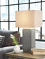 Amergin Poly Table Lamp (2/CN) Cloud 9 Mattress & Furniture