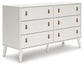 Aprilyn Queen Bookcase Headboard with Dresser and Chest Cloud 9 Mattress & Furniture