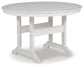 Crescent Luxe Outdoor Dining Table and 4 Chairs Cloud 9 Mattress & Furniture