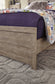 Culverbach Full Panel Bed with Nightstand Cloud 9 Mattress & Furniture