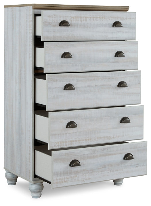 Haven Bay Five Drawer Chest at Cloud 9 Mattress & Furniture furniture, home furnishing, home decor