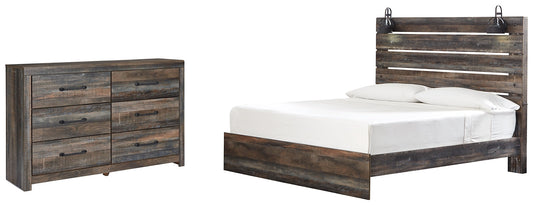 Drystan King Panel Bed with Dresser at Cloud 9 Mattress & Furniture furniture, home furnishing, home decor