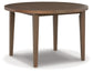 Germalia Round Dining Table w/UMB OPT at Cloud 9 Mattress & Furniture furniture, home furnishing, home decor