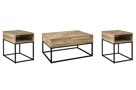 Gerdanet Coffee Table with 2 End Tables at Cloud 9 Mattress & Furniture furniture, home furnishing, home decor