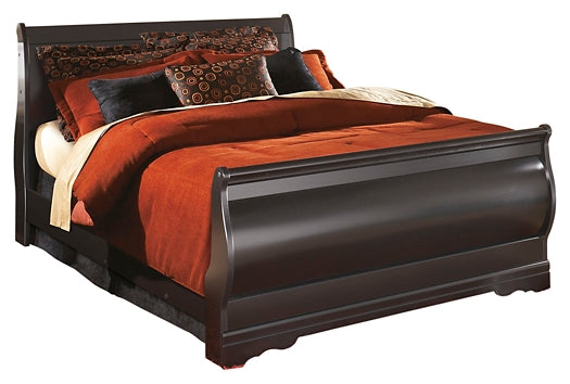 Huey Vineyard Queen Sleigh Bed with Mirrored Dresser at Cloud 9 Mattress & Furniture furniture, home furnishing, home decor