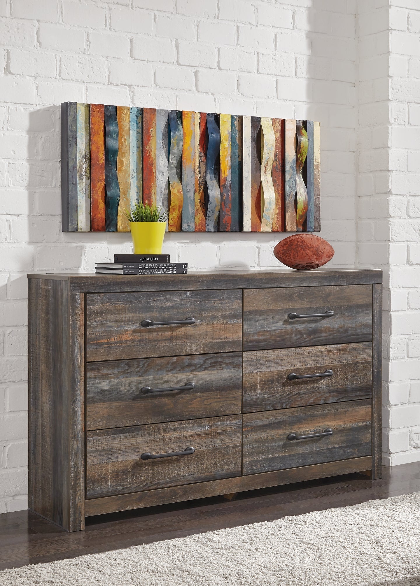 Drystan Queen Panel Headboard with Dresser at Cloud 9 Mattress & Furniture furniture, home furnishing, home decor