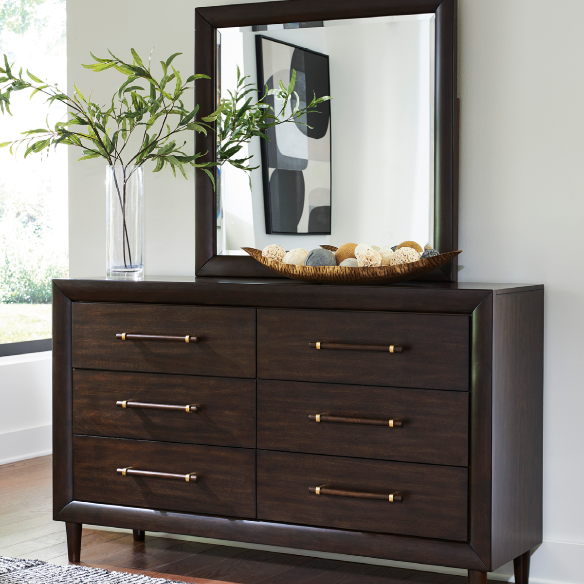 Bedroom > Dresser & Mirror