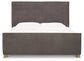 Krystanza Queen Upholstered Panel Bed at Cloud 9 Mattress & Furniture furniture, home furnishing, home decor