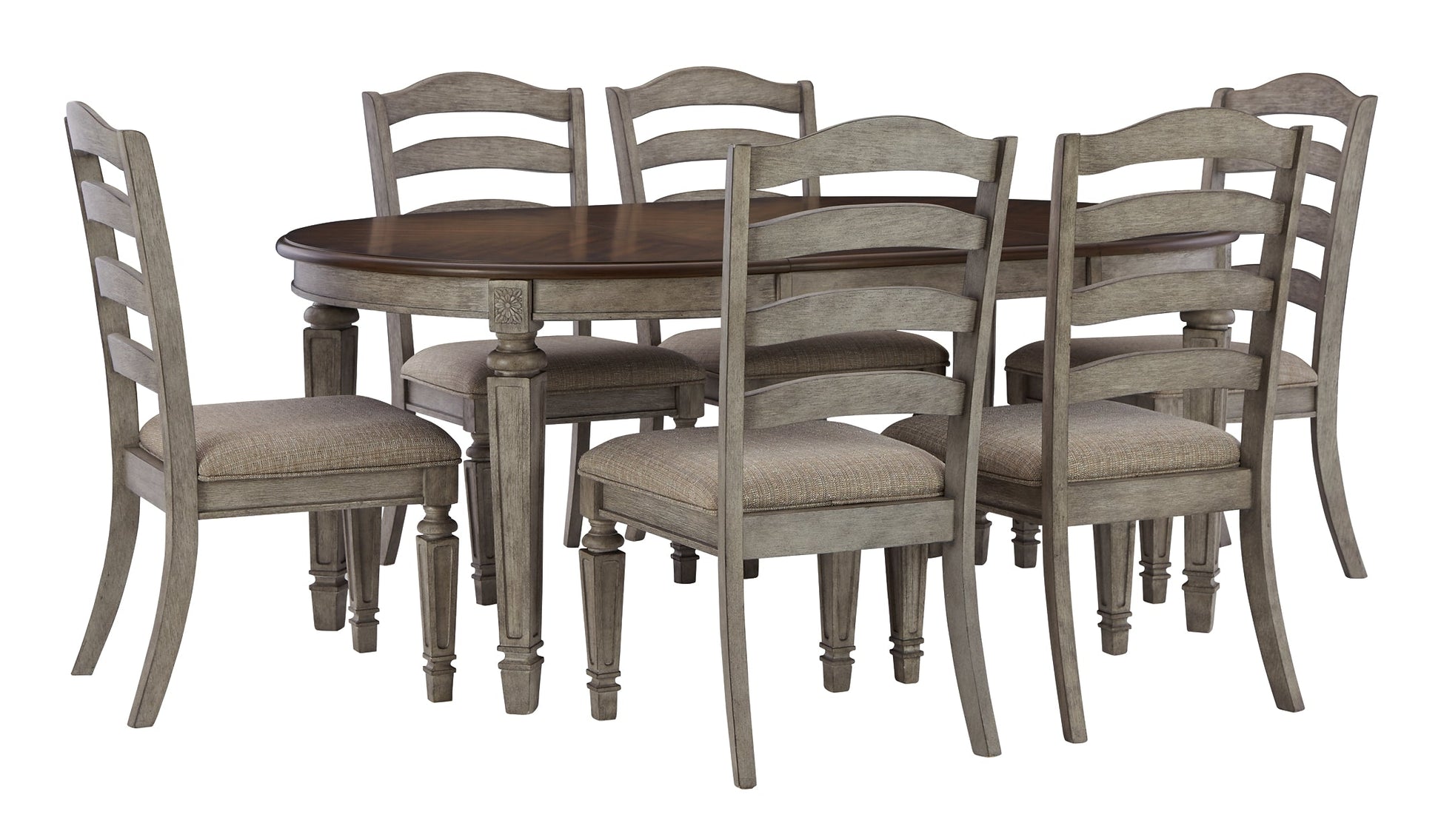 Lodenbay Dining Table and 6 Chairs at Cloud 9 Mattress & Furniture furniture, home furnishing, home decor