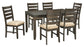Rokane Dining Room Table Set (7/CN) at Cloud 9 Mattress & Furniture furniture, home furnishing, home decor