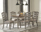 Lodenbay Dining Table and 6 Chairs at Cloud 9 Mattress & Furniture furniture, home furnishing, home decor
