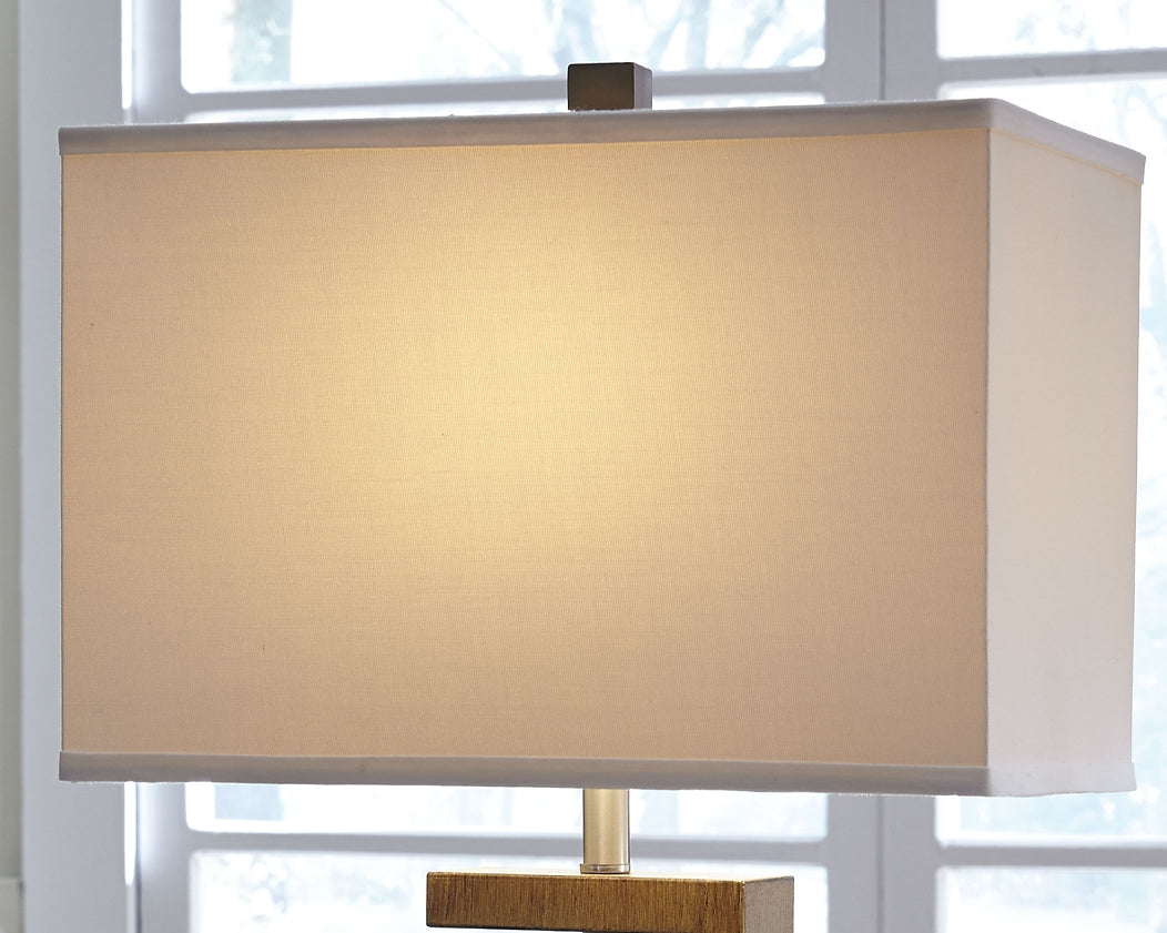 Syler Poly Table Lamp (2/CN) at Cloud 9 Mattress & Furniture furniture, home furnishing, home decor