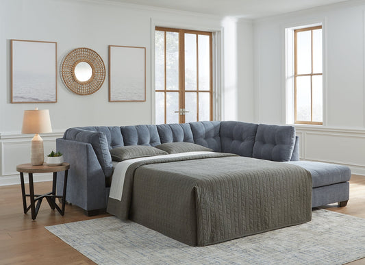 Marleton 2-Piece Sleeper Sectional with Chaise at Cloud 9 Mattress & Furniture furniture, home furnishing, home decor