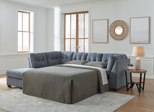 Marleton 2-Piece Sleeper Sectional with Chaise at Cloud 9 Mattress & Furniture furniture, home furnishing, home decor