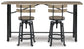 Lesterton Counter Height Dining Table and 2 Barstools at Cloud 9 Mattress & Furniture furniture, home furnishing, home decor