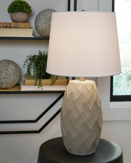 Tamner Poly Table Lamp (2/CN) at Cloud 9 Mattress & Furniture furniture, home furnishing, home decor