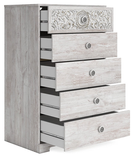 Paxberry Five Drawer Chest at Cloud 9 Mattress & Furniture furniture, home furnishing, home decor