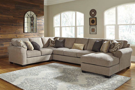 Pantomine 4-Piece Sectional with Chaise at Cloud 9 Mattress & Furniture furniture, home furnishing, home decor