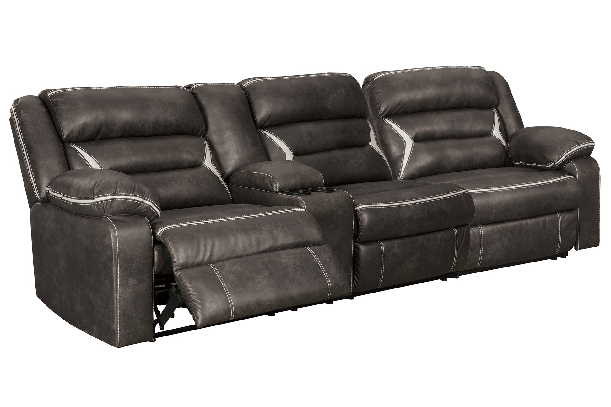 Kincord 2-Piece Sectional with Recliner at Cloud 9 Mattress & Furniture furniture, home furnishing, home decor