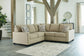 Lucina 2-Piece Sectional with Ottoman at Cloud 9 Mattress & Furniture furniture, home furnishing, home decor
