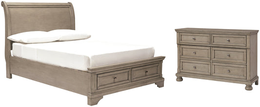 Lettner Full Sleigh Bed with Dresser at Cloud 9 Mattress & Furniture furniture, home furnishing, home decor