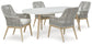 Seton Creek Outdoor Dining Table and 4 Chairs at Cloud 9 Mattress & Furniture furniture, home furnishing, home decor