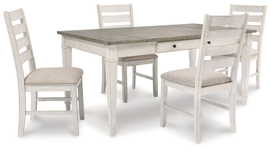 Skempton Dining Table and 4 Chairs at Cloud 9 Mattress & Furniture furniture, home furnishing, home decor