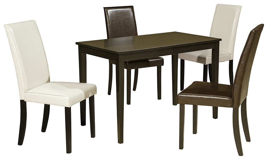Kimonte Dining Table and 4 Chairs at Cloud 9 Mattress & Furniture furniture, home furnishing, home decor