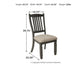 Tyler Creek Dining UPH Side Chair (2/CN) at Cloud 9 Mattress & Furniture furniture, home furnishing, home decor