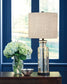 Laurentia Glass Table Lamp (1/CN) at Cloud 9 Mattress & Furniture furniture, home furnishing, home decor