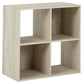 Socalle Four Cube Organizer at Cloud 9 Mattress & Furniture furniture, home furnishing, home decor