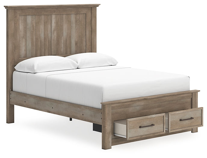 Yarbeck Queen Panel Bed with Storage at Cloud 9 Mattress & Furniture furniture, home furnishing, home decor