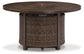 Paradise Trail Round Fire Pit Table at Cloud 9 Mattress & Furniture furniture, home furnishing, home decor